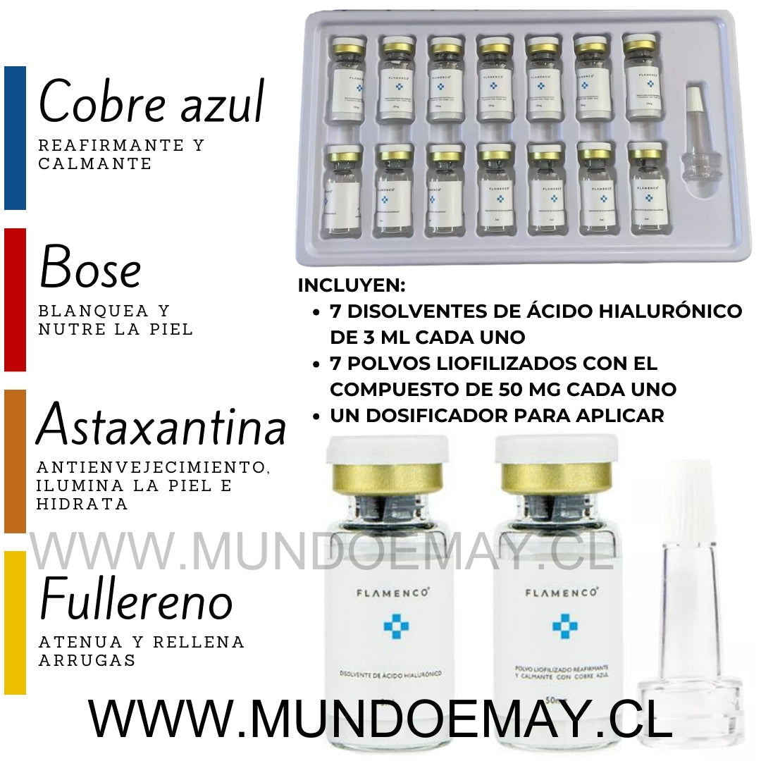 7 pares de Polvo liofilizado astaxantina antienvejecimiento