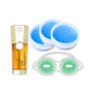 Pack K1 para contorno de ojos anti ojeras | 3 sets de máscaras de ojos + Serúm de doble extractor de 40 ml + Antifáz de gel térmico