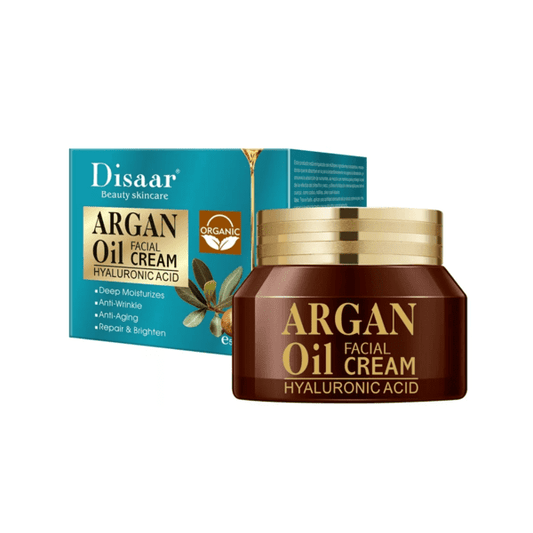 Crema facial de Argan con ácido hialurónico 50 ml